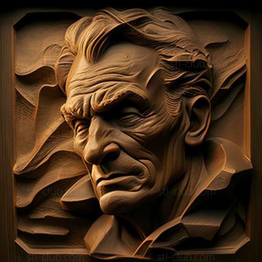 3D model Raymond Perry Rogers Neilson American artist (STL)